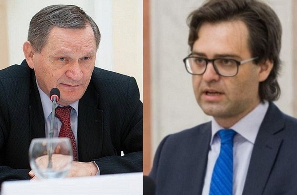 Александр Муравский порекомендовал Нику Попеску (справа) заглянуть в бюджет ЕС прежде, чем "фантазировать". Фото: соцсети