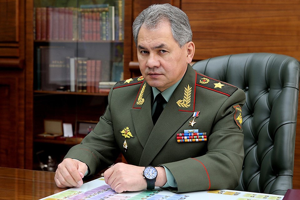 Министр обороны Сергей Шойгу