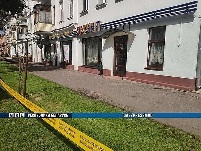 Ювелирный магазин в центре Минска ограбили в середине августа. Фото: МВД