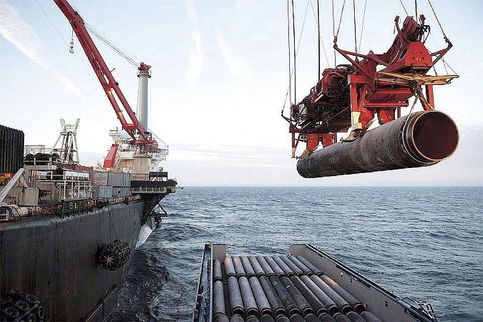 Датский участок «Северного потока — 2» составляет около 130 км. Фото: с сайта nord-stream.com