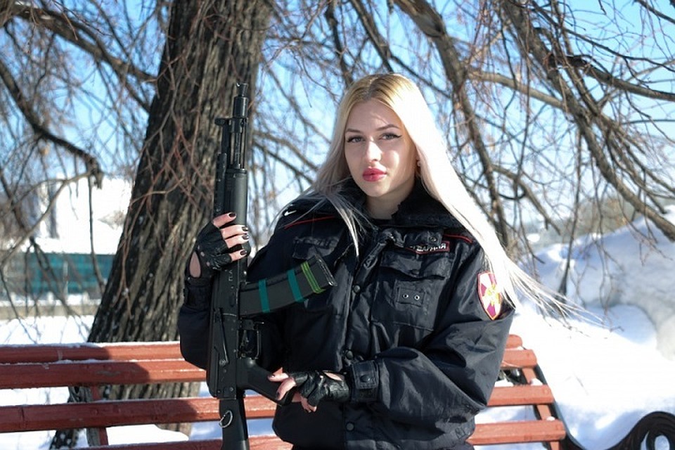 Анна Храмцова является двукратным победителем конкурса фитнес-бикини Свердловской области. Фото: пресс-служба Росгвардии