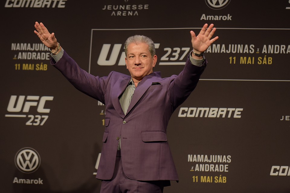 Брюс Баффер оговорился перед боем на UFC 242.