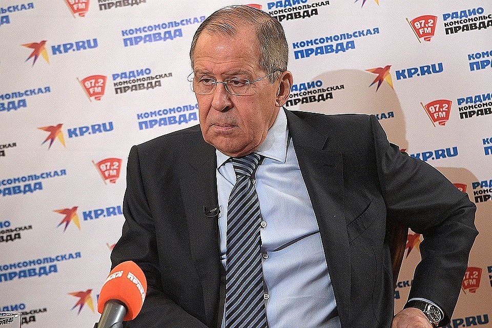 В МИД РФ анонсировали визит Лаврова в Ирак