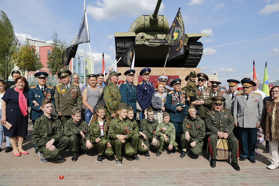 На праздник приехали представители областного и городских Советов ветеранов