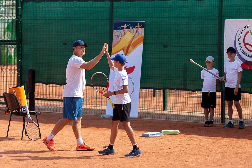 Мастер-класс от Владимира Волчкова - это очень круто. Фото: vk.com/tennisby