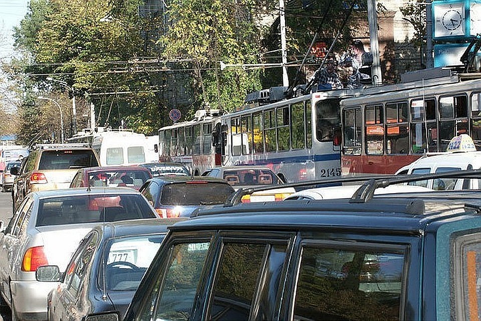В столице опять пробки!