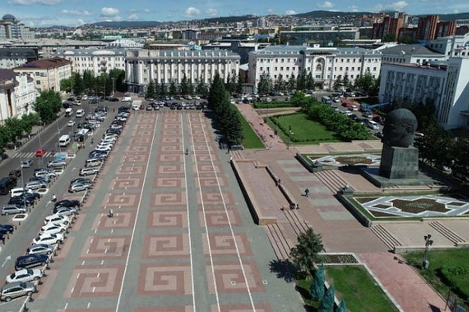 МВД: 17 человек задержали ночью на главной площади в Улан-Удэ. Фото: сайт администрации Улан-Удэ.