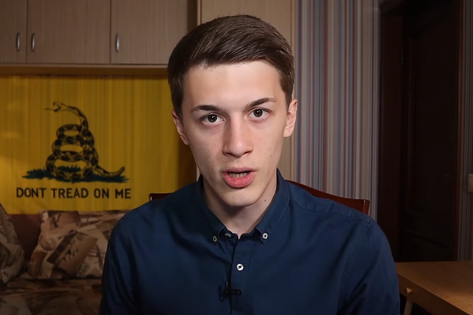 Егор Жуков. Фото: скрин с ролика на Youtube-канале блогера