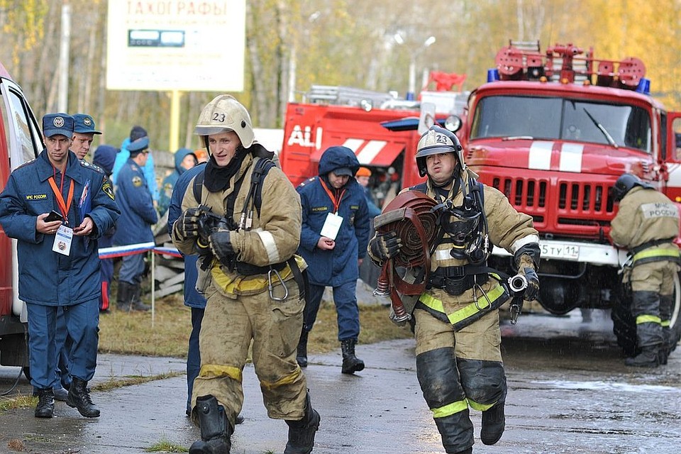 Пожарные уже ликвидировали возгорание.