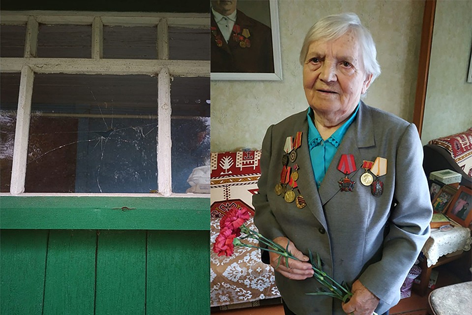 Хулиганы перебили стекла в доме ветерана войны Фото: vk.com/"Заволжское сельское поселение"
