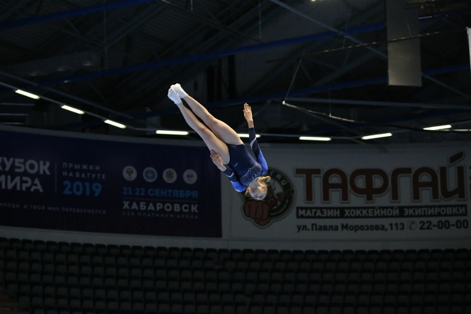 Хабаровский край остался с одним «серебром» после чемпионата России по прыжкам на батуте