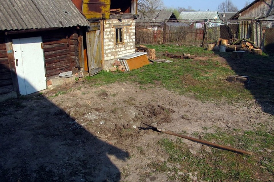 Мужчине причинили лопатой телесные повреждения и заживо закопали. Фото: СК РБ