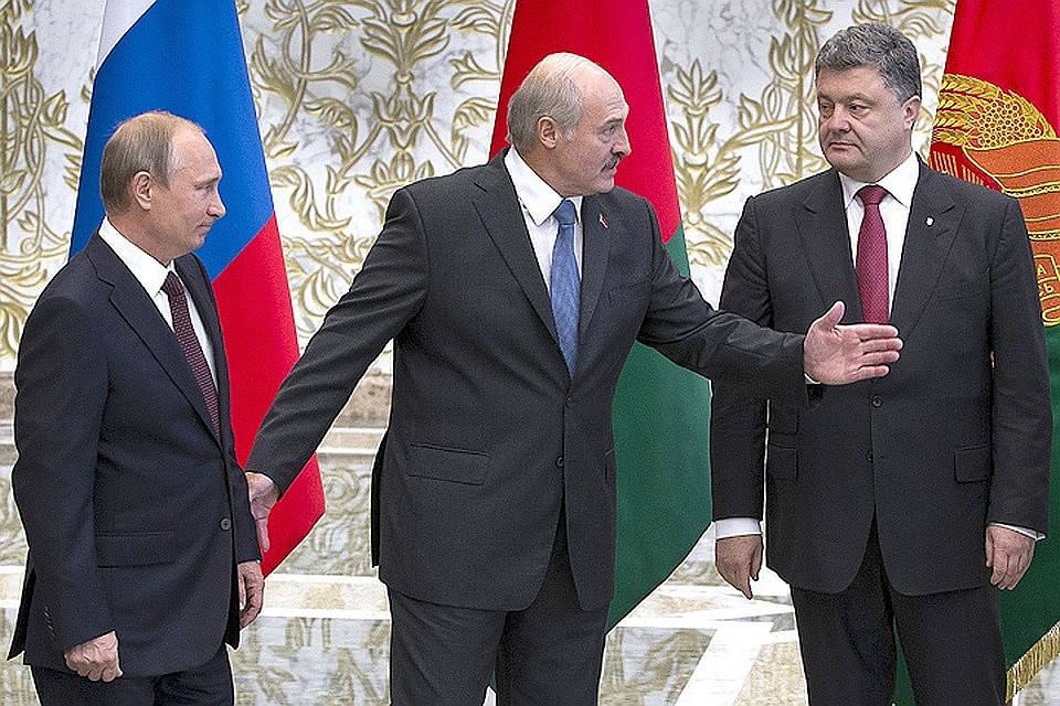 Минское соглашение подписано в 2014 году