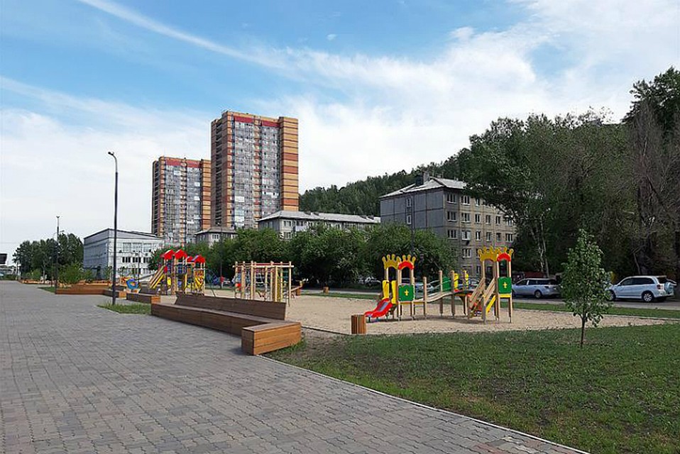 В Красноярске скверы «Универсиады» и «У цирка» обновят к октябрю