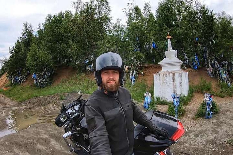 Гриша Varg попал в ДТП 27 сентября по пути из Владивостока в Хабаровск. Фото: Vcc Rider