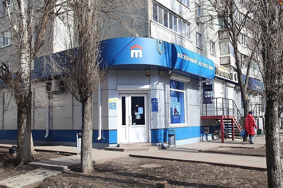 Под прицелом воров оказалось это отделение банка.