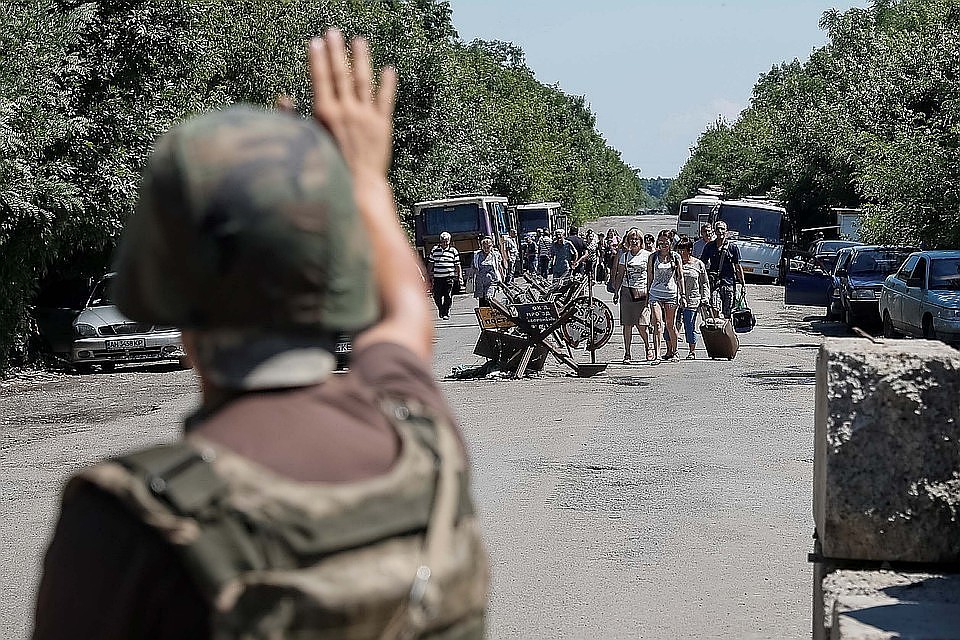 Огонь 6 октября открыли военные из Украины