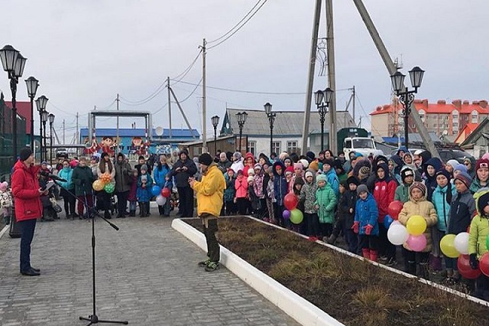 В Ямальском районе открыли парк, спортивные и культурные площадки Фото: mo-yamal.ru