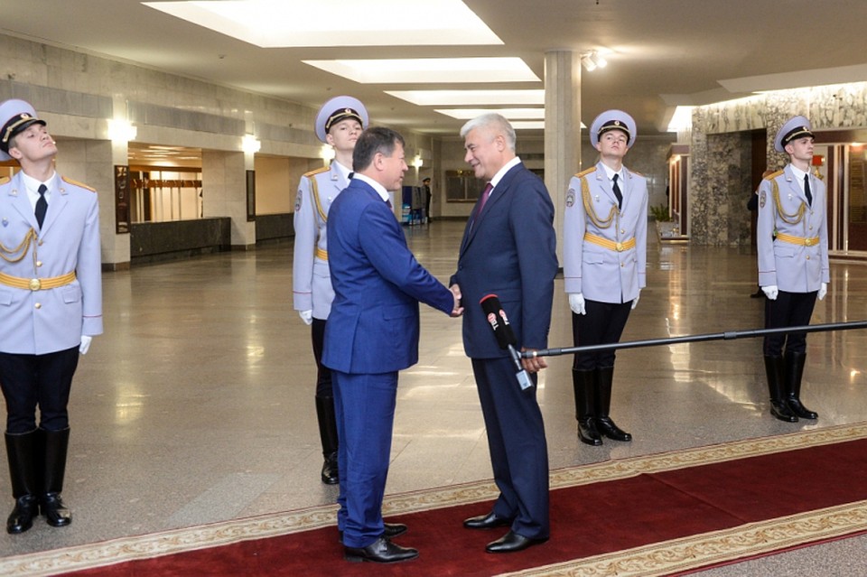 Владимир Колокольцев и Рамазон Рахимзода.