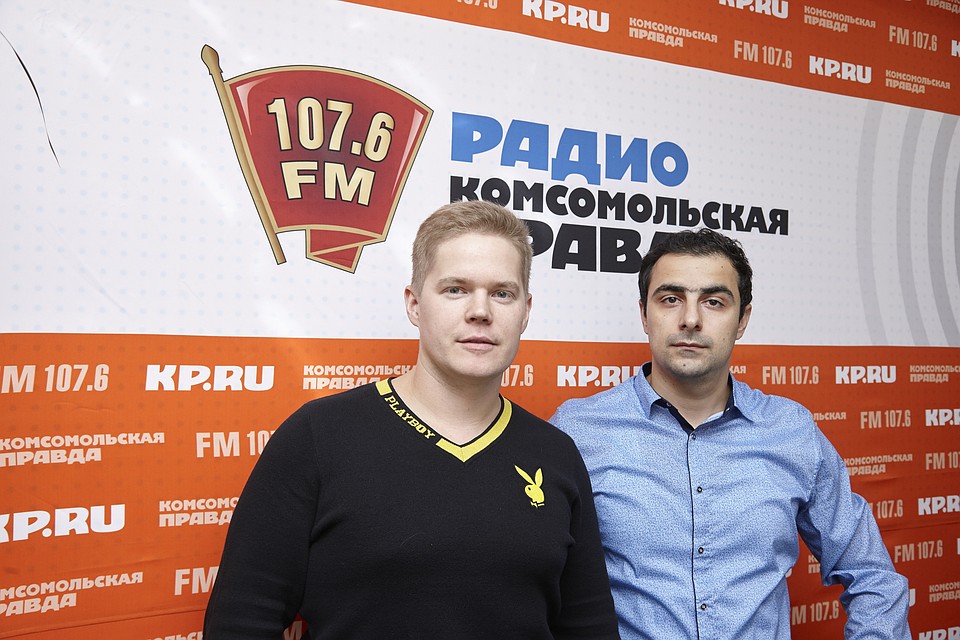 Руководитель стоматологии "Небо" Александр Овчинников и врач-ортопед стоматологии "Небо" Рубен Айдинян