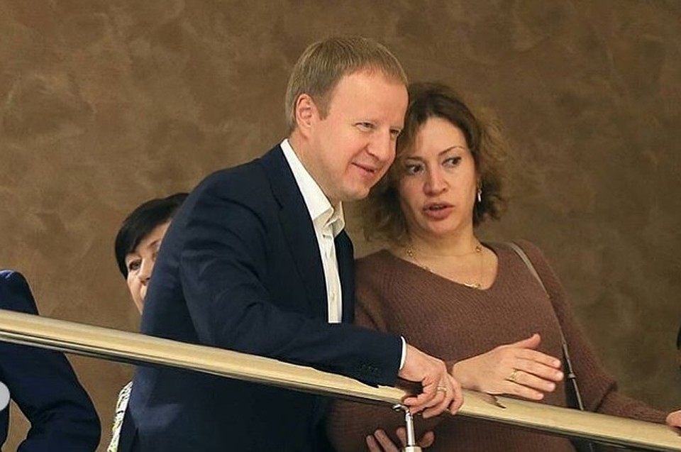 Виктор Томенко с женой Татьяной. Фото: инстаграм главы региона