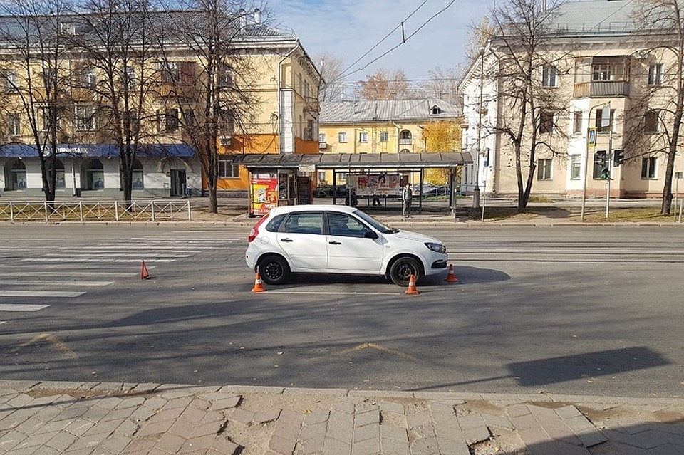 В Калининском районе произошло ДТП. Фото: ГИБДД по НСО