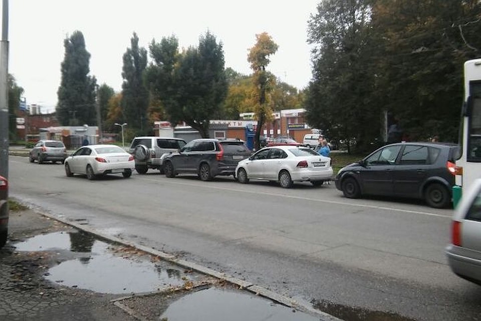 Фото с места ДТП