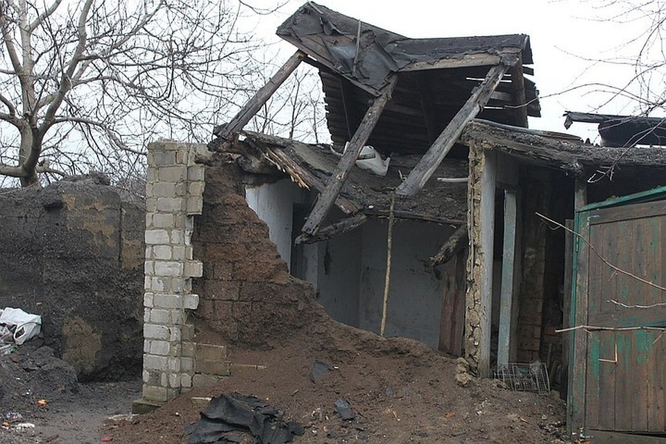 Вот так выглядит "любовь" Украины к дончанам в Старомихайловке.
