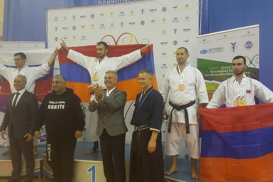 Сборная ДНР по каратэ завоевала 19 медалей на чемпионате Европы в Москве. Фото: Минспорта