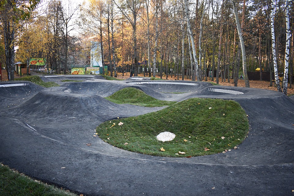 Памп-трек строится в Липецке