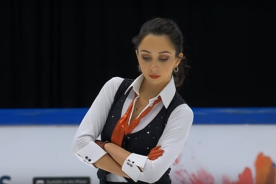 Skate America 2019: у Туктамышевой новая соперница, которая наступает ей на пятки. Фото: скриншот трансляции Finlandia Trophу