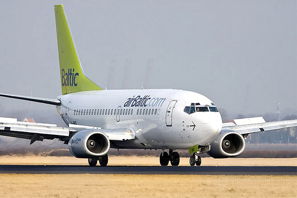 Национальная авиакомпания Латвии AirBaltic за первое полугодие недосчиталась 26,614 млн. евро. Фото: с сайта rasktravel.com