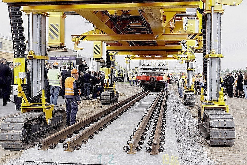 Проект "Rail Baltica" предусматривает прокладку новой железнодорожной линии европейского стандарта 1435 мм. Фото: с сайта wikimedia.org