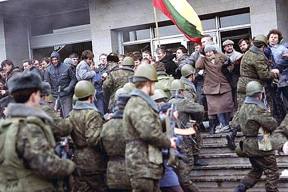 В Литве не утихают страсти по «делу 13 января». Фото: с сайта newspeak.by
