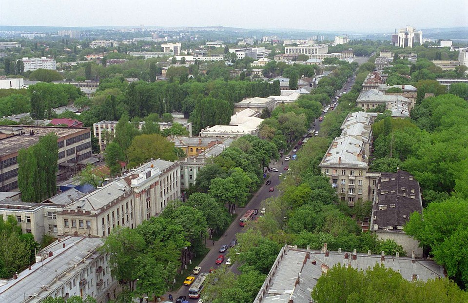 Кишинев - зеленый город. Фото соцсети.