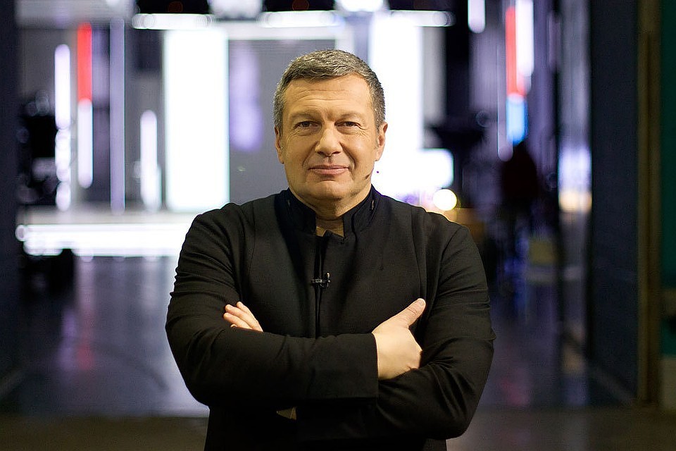 Телеведущий Владимир Соловьев.