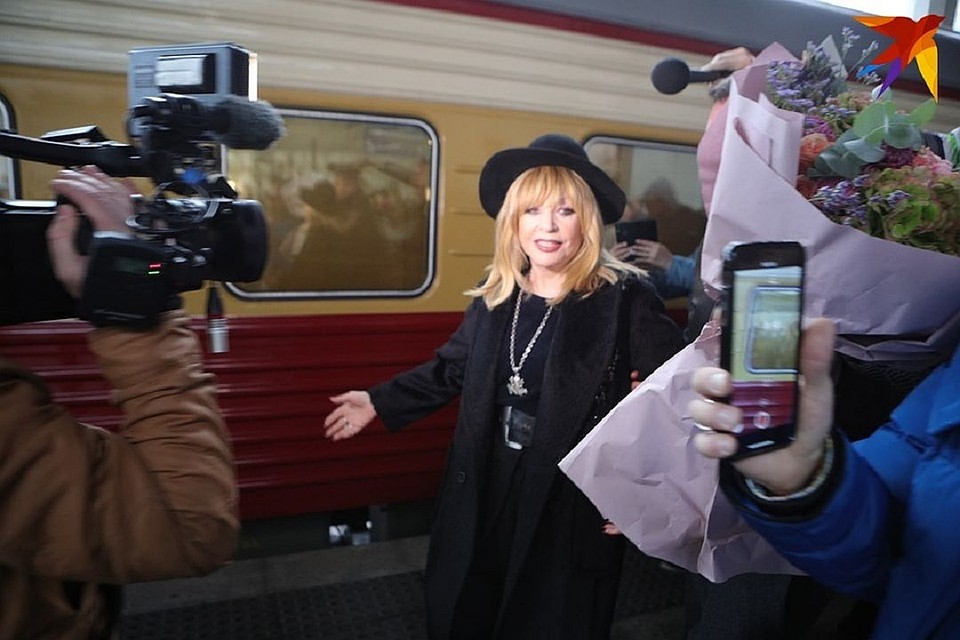 Пугачева приехала в Минск за день до концерта, в пятницу 1 ноября.