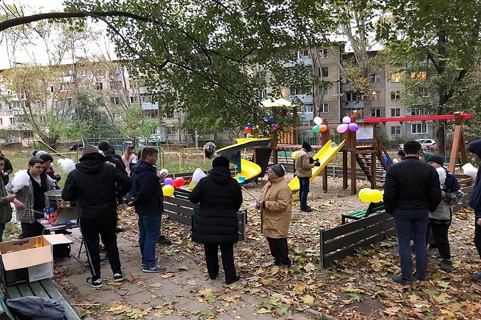 В Кишиневе на Ботанике появились две новые детские площадки
