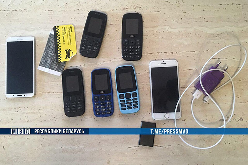 В Витебске поймали мошенников-гастролеров, которые, возможно, причастны к хищениям денег со счетов по всей стране. Фото: МВД.