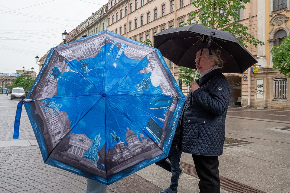 13 ноября в Петербурге будет тепло и дождливо.