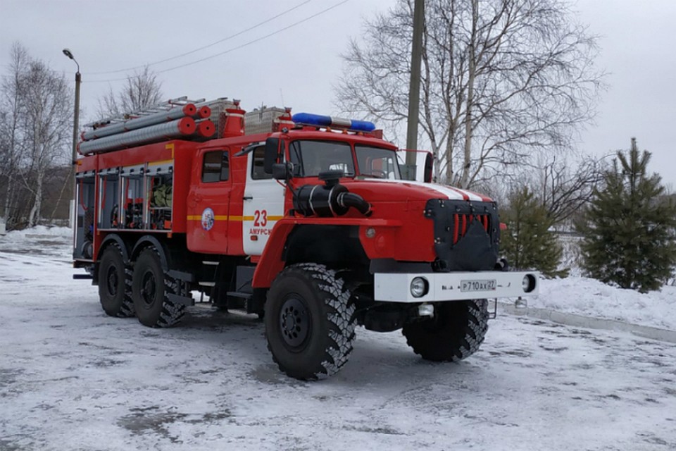 Пожарные в Амурске получили новую технику для работы