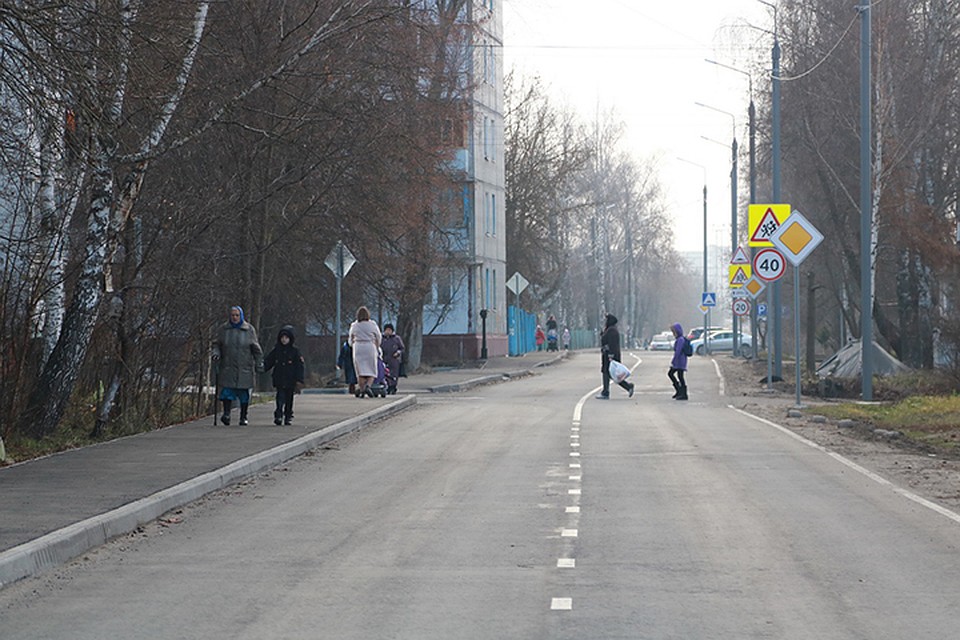 Улицу Первомайскую ремонтировали в рамках нацпроекта.