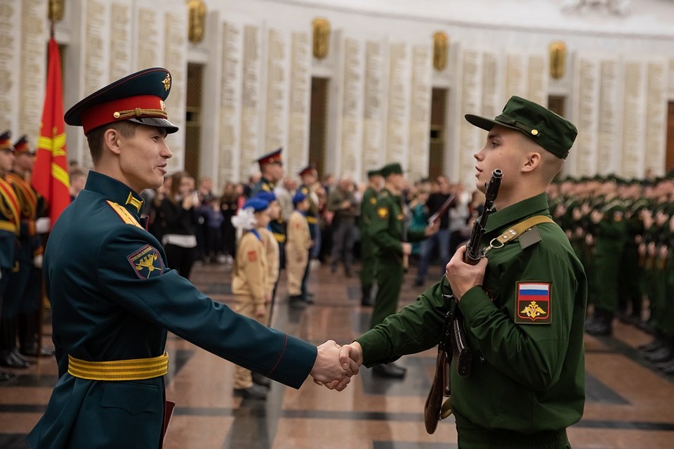 Орловцы пополнили ряды легендарного Преображенского полка. Фото: сайт мэрии Орла