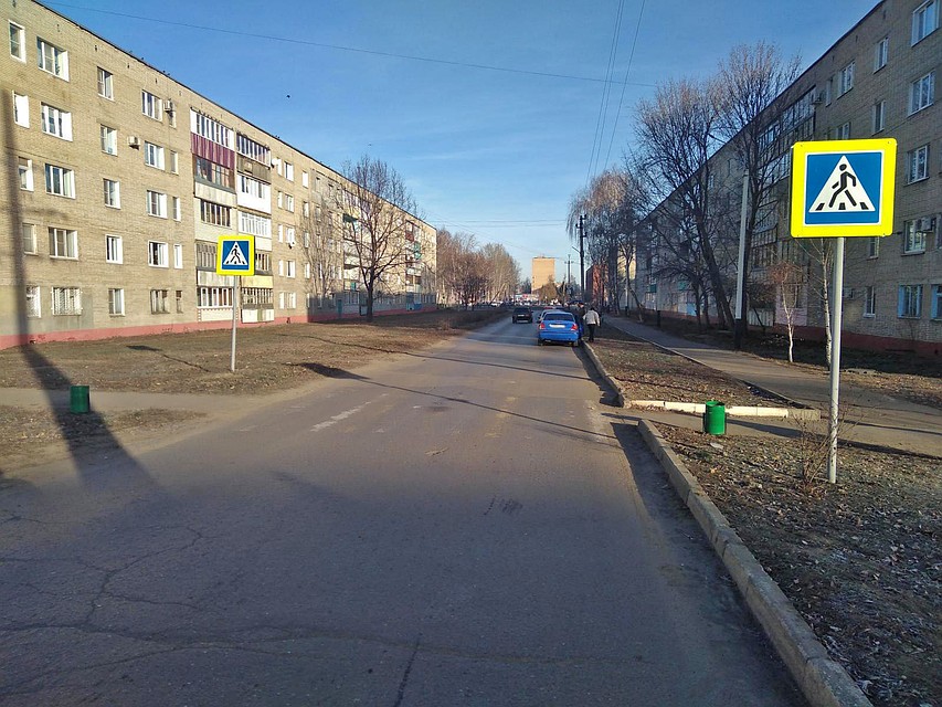 Авария произошла в поселке Строитель