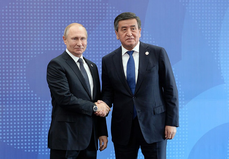 Жээнбеков отметил вклад российского лидера в обеспечение безопасности и стабильности на пространстве ОДКБ.