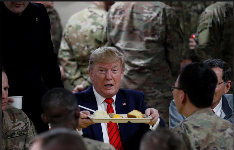 Трамп неожиданно прибыл в Афганистан