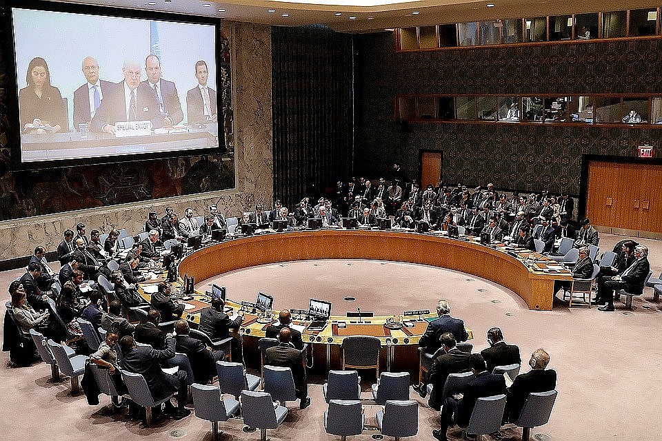 Выступление сорвали представители украинской делегации