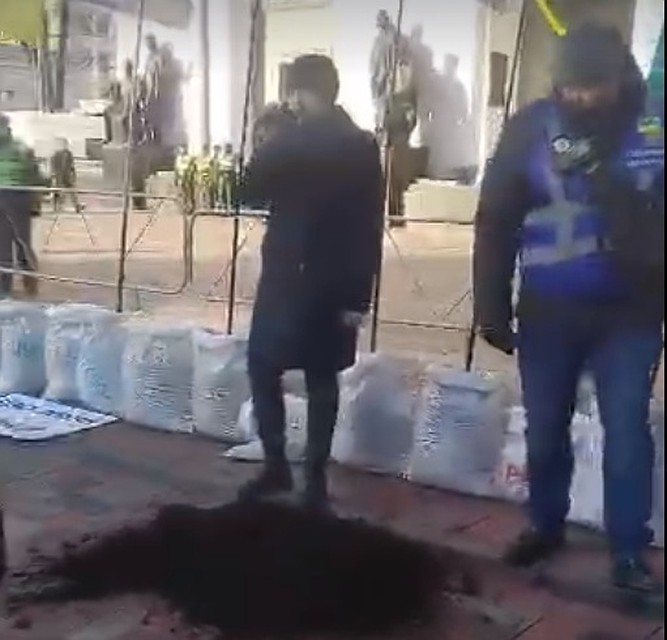 Савченко возглавила акцию протеста