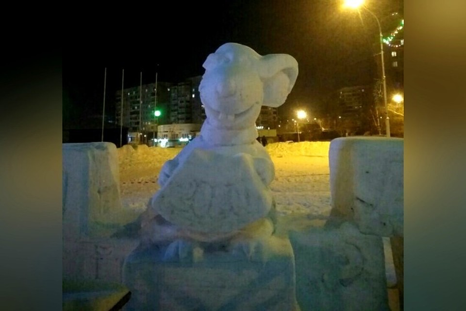 Варвары: дикие новокузнечане напали на крысу и оторвали ей ухо. ФОТО: vk.com, "Подслушано Новоильинский район"