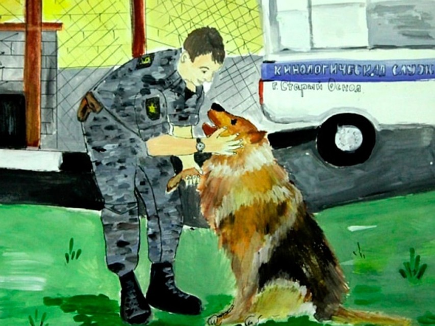 рисунок Никиты Коровина стал лучшим в конкурсе.